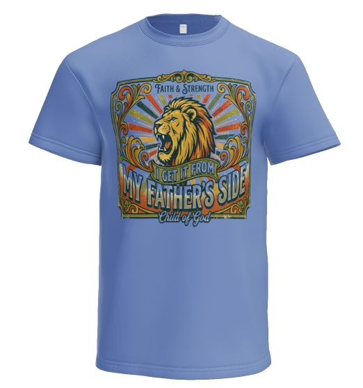 Faith & Strength Child of God Lion shirt Design