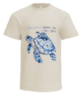 Blue Mother Sea Turtle  Oceans of Blue for You T-shirt